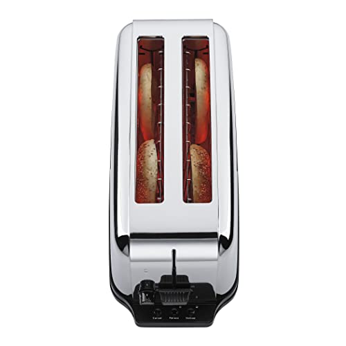 Waring Commercial WCT704 4 Slice Extra Long Slot Light Duty Pop-Up Toaster