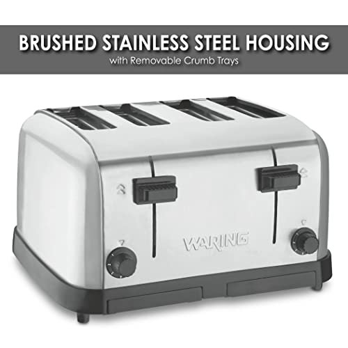 Waring Commercial Waring (WCT708) Four-Compartment Pop-Up Toaster