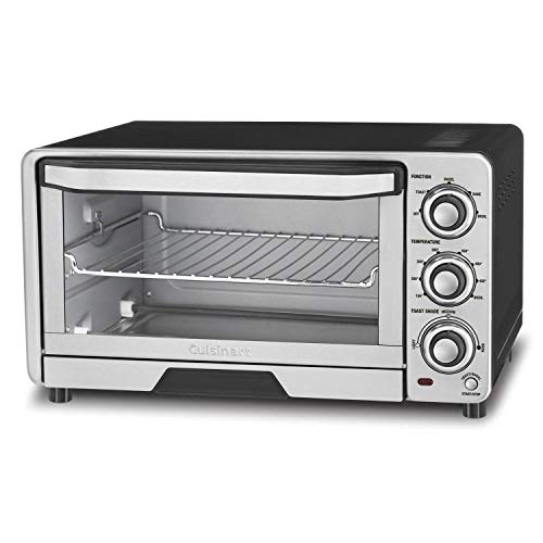 Cuisinart TOB-40N - Custom Classic Stainless Steel Toaster Oven Broiler - Factory Refurbished
