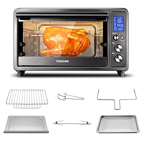 Toshiba TL1-AC25CZA(BS) - Speedy Convection Toaster Oven Countertop with Double Infrared Heating