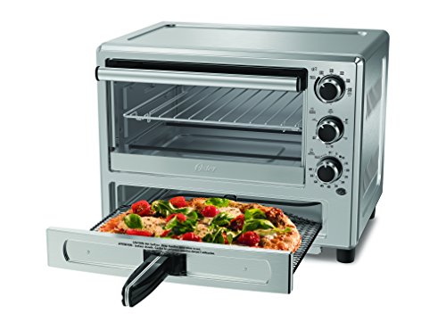 Oster TSSTTVPZDS033 - Convection Toaster Oven with Pizza Drawer (TSSTTVPZDS-033) - Grey