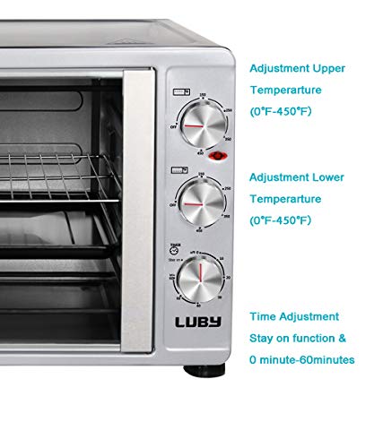 LUBY GH55-H - Large Toaster Oven Countertop