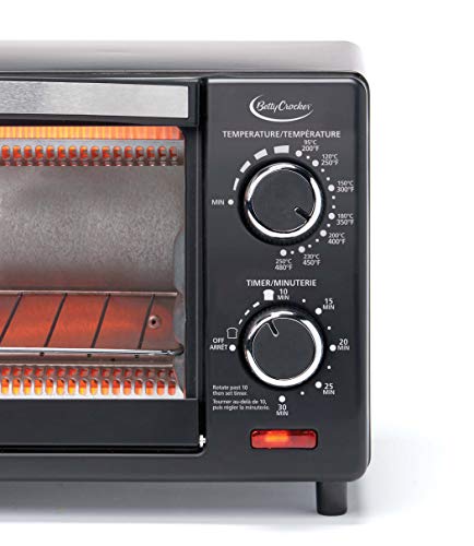 Betty Crocker BC-1664CB - Compact Toaster Oven