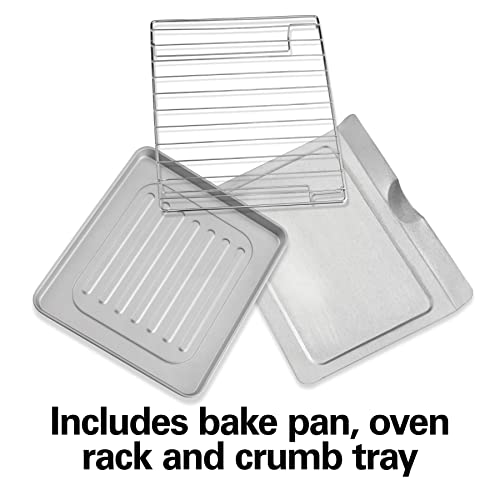 Hamilton Beach 4-Slice Countertop Toaster Oven with Bake Pan