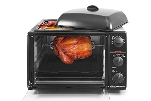 Elite Gourmet ERO-2008SZ - Counter Top Toaster Oven Rotisserie