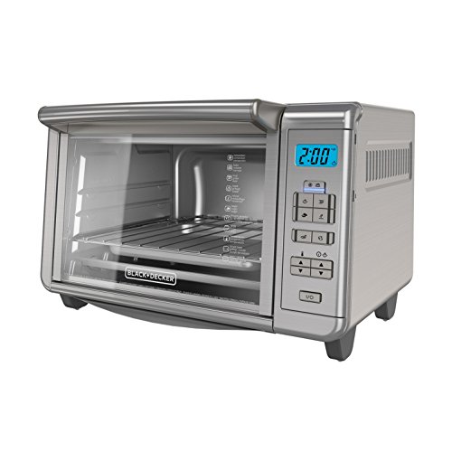 BLACK+DECKER TO3280SSD - 6-Slice Digital Convection Countertop Toaster Oven