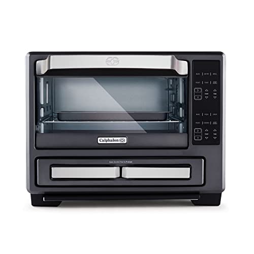 Calphalon TSCLTV-PZDADAFDS-A - Performance 12-in-1 Air Fry Toaster Oven with Dual Zone 12" Pizza Drawer Oven combo