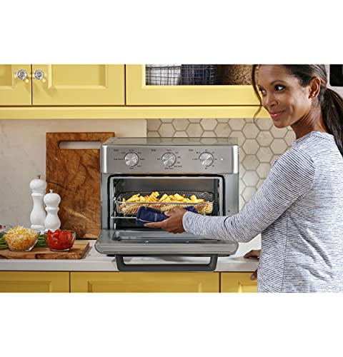 GE G9OAABSSPSS - Mechanical Air Fryer Toaster Oven + Accessory Set