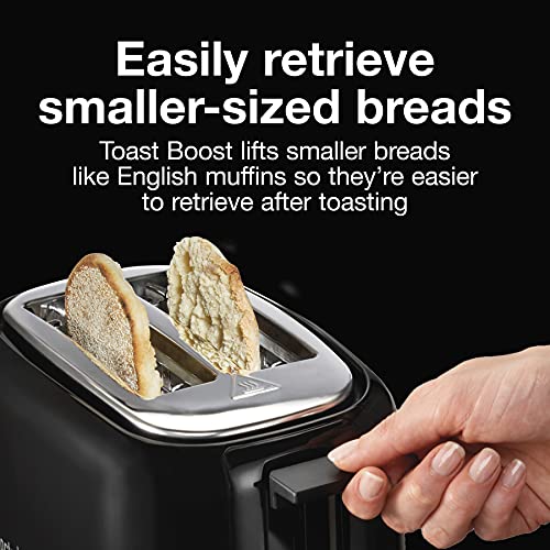 Proctor Silex 22215PS Extra-Wide Slot Toaster with Cool Wall