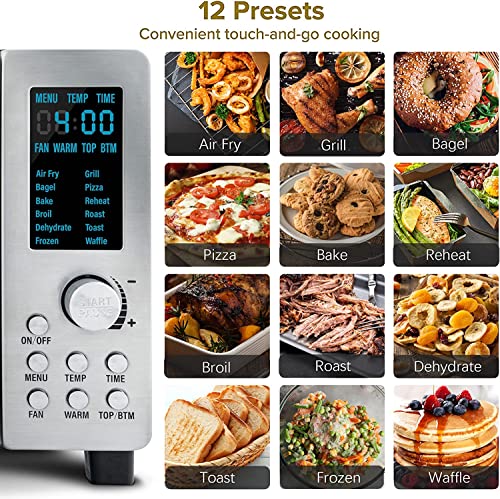 Nuwave Convection Oven - Bravo 12-in-1 Digital Toaster Oven
